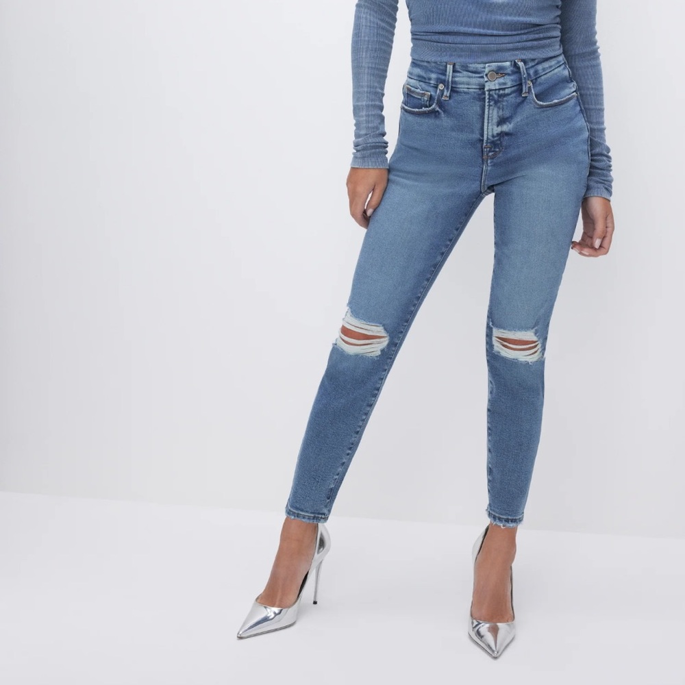 Good American Good Legs Crop